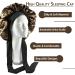Satin Silk Bonnet for Sleeping - Prevent Hair Frizz - Soft Elastic Hair Wrap for Women - Brown Leopard Print - Buy Online on GoSupps.com
