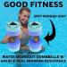 Water Gear Resistance Bells - Intense Pool Workout - BLUE/TEAL - 120% Resistance - Buy Online on GoSupps.com