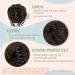 S-Noilite Messy Bun Hair Piece Tousled Updo Chignon Curly Wavy Scrunchie Ponytail Extension - Light Auburn to Dark Brown 30T4 - Buy Online on GoSupps.com