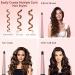 Hair Curler 25 mm Tapered Hair Wand Curling Iron with LCD Display Double Voltage 110-240V Wand Curler Instant Heating Up to 100 C-230 C 1 1/4 Inch Hair Curling Wand Wand Curler 25 mm(0.5-1 Inch) - Buy Online on GoSupps.com