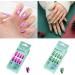 FEIlei 24x Press on Nails Glossy False Nails Full Cover Fake Nail for Women and Girls - Buy Online on GoSupps.com
