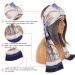 Leeven 3-Pack Satin Edge Laying Scarf for Lace Wigs - Non-Slip Hair Wrapping Headband | Silky Wig Grip with Delicate Patterns - Buy Online on GoSupps.com