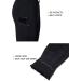 Willit Women's Riding Tights Knee-Patch Breeches - Black Small | Equestrian Schooling Pants with Zipper Pockets - Buy Online on GoSupps.com