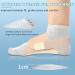 Ailaka Arch Support Braces for Plantar Fasciitis - Adjustable Compression Bands with Gel Pad for Flat Foot Pain Relief - Beige, Various Sizes - Buy Online on GoSupps.com
