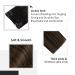 Vivien Extensions Real Hair Clip-Ins | #1B/6/1B Brown Ombre to Medium Brown | 30cm 7pcs 80g 12 Inch - Buy Online on GoSupps.com