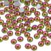 Beadsland 1440 pieces flat back rhinestones nail crystals rhinestones for nails rainbow SS10 (2.7-2.8mm) rainbow SS10/1440PCs