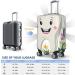 Dentist Dental Assistant Oral Hygienist Tooth Flower Luggage Cover Premium Washable Suitcase Protector With Secure Zipper & Buckle Closure Fits 18-32 Inch Travel Luggagex-Large Black X-Large - Buy Online on GoSupps.com