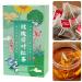 Rose Leaf Black Tea Natural Sun Dried Rose Flower Petals Caffeine Free Herbal Tea Recycled Food Grade Pet Jar 120g 20 Count