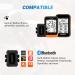MOOFIT CS9 Speed & Cadence Sensor - Bluetooth & ANT+ Wireless Bicycle Sensor IP67 Waterproof Compatible with Wahoo Zwift Peloton Coosporides Rouvy - Black (1 Pack) - Buy Online on GoSupps.com