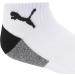 PUMA Men's 6 Pack Quarter Crew Socks - White/Black, Size 10-13 - Buy Online on GoSupps.com