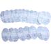 ZQHTY 20pcs Clear Disposable Ear Muffs - Water Resistant Shower Caps for Bathing & Hair Dyeing - White - Buy Online on GoSupps.com