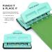 Enjoy Myself Mushroom Discbound Hole Punch - 4 Hole Paper Puncher for Disc Bound Planner in Lake Blue - Buy Online on GoSupps.com