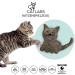 Catlabs Sustainable Cat Toys | Cuddly Cat with Catnip | 100% Natural Sheep Wool | Refillable & Eco-Friendly | Fair Manual Work for Your Cat - Buy Online on GoSupps.com