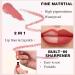 Lip Liner Creamy Nude Lip Liner and Lipstick Set Super Pigmented 2-In-1 Matte Lip Liners Lip Crayon Pen Built-in Sharpener Waterproof Non-fading Long Lasting Lip Stick & Lipliner Pencil for Women - Buy Online on GoSupps.com