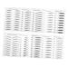 Beavorty 10 Sheets Imitation Eco Eyebrow Sticker Eyebrow Grooming Stickers Imitation Eyebrow Sticker Beauty