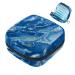 Blue Marble Texture Sanitary Napkin Storage Bag Portable Period Bag for Women Teen Girls Menstrual Cup Pouch Nursing Pad Holder Multi-colored 4