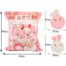 Cute Snack Pillow Bunny Plush Toy - Kawaii Rabbit Pudding Pillow with Removable Bunny Dolls - Creative Gift for Kids - 8 Sakura Bunnies - Buy Online on GoSupps.com