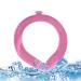 Neck cool tube - cooling hose for neck - portable and portable cooling neck wrap cooling products for hiking studying camping offices travel dificato rose