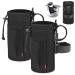 DESING WISH 2 pieces 24Oz bottle holder Bicycle beverage owner without screws Bottling bottle holder Bicycle bottle holder drinks bracket bracket holder water bottle holder with mains bag 591ml black (2-pack)