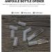Minkissy Ampoule Bottle Opener 50Pcs - Portable Ampoule Breaker and Sleeve Cover - Ampoule Accessories - Buy Online on GoSupps.com