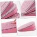 GLEAVI 6 Pairs Invisible Height Increasing Insoles for Men & Women - Comfortable Half Pad Shoe Inserts for Height Boost & Massage - Pink Blade Design - Buy Online on GoSupps.com