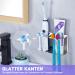 Xilimous Wall-Mounted Toothbrush Holder No Drill Stainless Steel Electric Toothbrush & Razor Bracket Self-Adhesive Organizer for Toothbrush Heads & Toothpaste - Buy Online on GoSupps.com