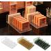karelwui Travel-friendly Makeup Organizer Clear Eyeshadow Palette Storage Rack Transparent Multi Compartments Large Capacity Non-slip Bathroom Dorm Desktop Green - Buy Online on GoSupps.com