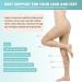 20-30 mmHg Compression Pantyhose for Women | Footless Medical Support Stockings for Varicose Veins & Swelling - X-Large Beige - Buy Online on GoSupps.com