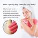 Evridwear Exfoliating Gloves for Shower - 2 Pairs of 100% Nylon Heavy Bathing Gloves - Dead Skin Remover and Body Scrubber - Hang Loop - Smooth Skin - Hot Pink - Buy Online on GoSupps.com
