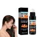 Batana Oil for Hair Growth Batana Oil Organic for Healthy Hair Deeply Nourishing Scalp Roll-On Hair Growth Essence Nourishes Thin Hair Scalp Skin and Loss Hair Growth Fir for All Hair Types