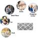 Grey Portable Foldable Nappy Changing Mat | Unisex Travel Diapering Sheet | Absorbent Cotton Bed Pad (60x35cm) - Buy Online on GoSupps.com