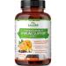 Zazzee Extra Strength 8-in-1 Immune Support 180 Vegan Capsules 1400 mg per Capsule 1000 mg Vitamin C 1000 IU mg D3 Zinc Elderberry Echinacea Goldenseal Turmeric and Astragalus All-Natural