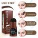 Long Lasting & Waterproof Eyebrow Stamp Stencil Kit with 10 Reusable Stencils - Medium Brown - Buy Online on GoSupps.com