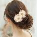 BETITETO Bridal Flower Hair Pins 5 Piece Set | U-Shaped Rhinestone Floral Hair Comb | Wedding Party Accessories (Pink) - Buy Online on GoSupps.com