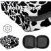 Shop Stylish Women's Binding-Up Bags - Black & White Cow Texture | Portable Menstrual Pads & Storage Holders | Ideal for School & Office - Buy Online on GoSupps.com