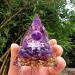 Ycingcheng 6cm Pyramid Orgon Crystal Energy Tower for Healing, Chakra Balance, and Immune System Boost - Buy Online on GoSupps.com