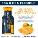 Transcend Glucose Gel Packs - Orange - 15 Pack (1.1oz Each) - FSA/HSA Eligible - Made in USA - Blood Sugar Support for Diabetics - Buy Online on GoSupps.com
