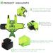 Buy Cit toile Shark Dog Life Jacket - Stylish & Safe Vest for Small Medium & Large Dogs | Mermaid Tail Design in Green - Buy Online on GoSupps.com