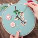 Pink Sakura Cross Stitch Needle Minder Set - Magnetic Holder for Embroidery Supplies (2 PCS) - Buy Online on GoSupps.com
