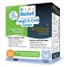 Kids Relief Cough & Cold Syrup Bundle, Daytime & Nightime Formulas, for Kids 0-12 Yrs, Caramel Flavor, Gluten and Dye Free, No Added Sugar, 2 x 3.4 oz