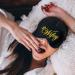 Hubby Wifey Sleeping Masks Set- Wedding Reception Blindfold Games - Bride and Groom Eye Masks for Couples - Wedding Night Sleep Mask - Buy Online on GoSupps.com