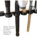 Rush Creek Creations All Weather Fishing Rod Storage Rack - 6 Rod Capacity, Wall/Ceiling/Garage Mount, ABS Plastic - Buy Online on GoSupps.com