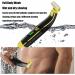 Buy Rechargeable Waterproof Wet and Dry Electric Shaver for Men - Full Body Grooming & Mustache Trimmers in Yellow - International Shipping Available - Buy Online on GoSupps.com
