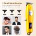 CkeyiN Hair Clippers for Men with Cordless Close Cutting T-Blade Trimmer Kit 6500RPM Professional Hair Cutting Kit Beard Trimmer Barbers Men Kids Clipper Set Rechargeable LED Display Grooming Kit Gold - Buy Online on GoSupps.com