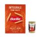 Italian Gourmet E.R. Barilla Farfalle Integrali Italian Whole Grain Pasta 500g + Italian Gourmet Pulpa 400g (Pack of 20)