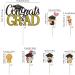 CHEERYMAIGC Graduation Cupcake Toppers 13 Pcs Class of 2024 Cake Toppers Graduation Cake Decoration for 2024 Graduation Party Supplies A4BYZRCP - Buy Online on GoSupps.com