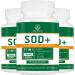 700MG Sod Superoxide Dismutase Supplement - High Potency Antioxidant Supplement for Cellular Health - 180 Capsules