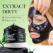 Bamboo Charcoal Facial Peel Mask - Blackhead Removal Clear Pores & Soft Skin | 100g - Best Peel-off Mask for Clean Skin - Buy Online on GoSupps.com