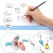 OFNMY 125 Piece Heat Shrink Plastic Sheet Kit for Kids Creative Craft Making - Includes Shrinky Art Paper and Keychains for Homemade Shrinky Dinks and Handprint Keychains - Perfect for Christmas Gifts - Buy Online on GoSupps.com