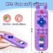 Scuwtocn Silicone Teether Toys | Remote Control Shape | Baby Teething Toy 6-12 Months | Textured & Flexible | Gum Soothing & Sensory | Purple - Buy Online on GoSupps.com